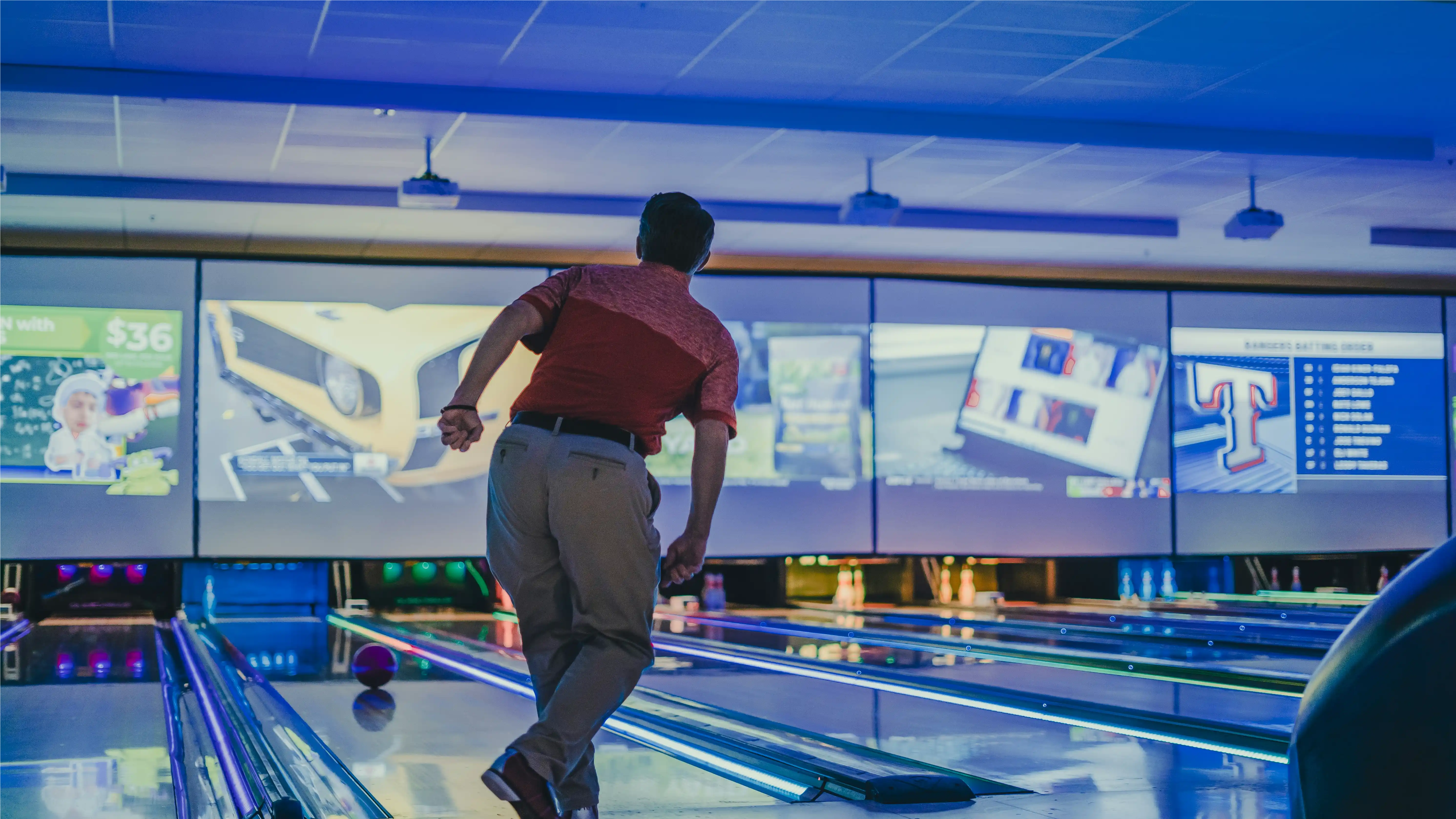 Joueurs de bowling